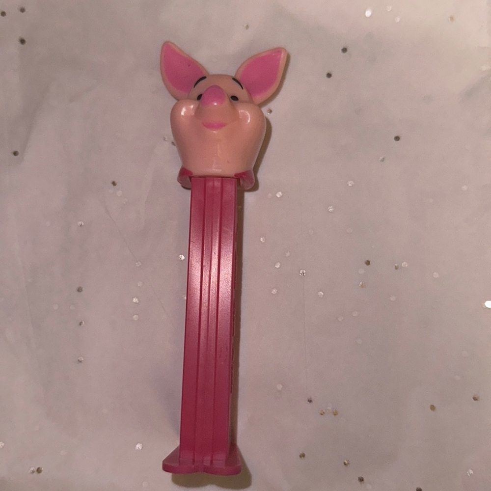 Vintage Disney Pez Candy Dispenser, Piglet, Footed, Cleaned.